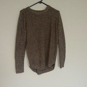 Brown sweater, size is a medium